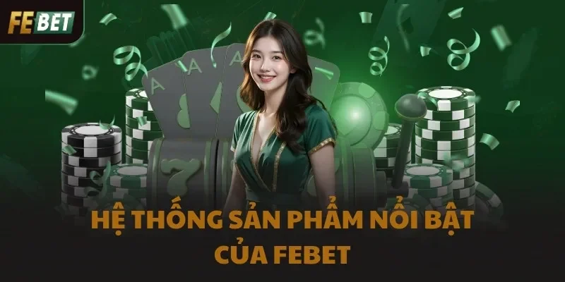 Hệ thống sản phẩm nổi bật của FEBET