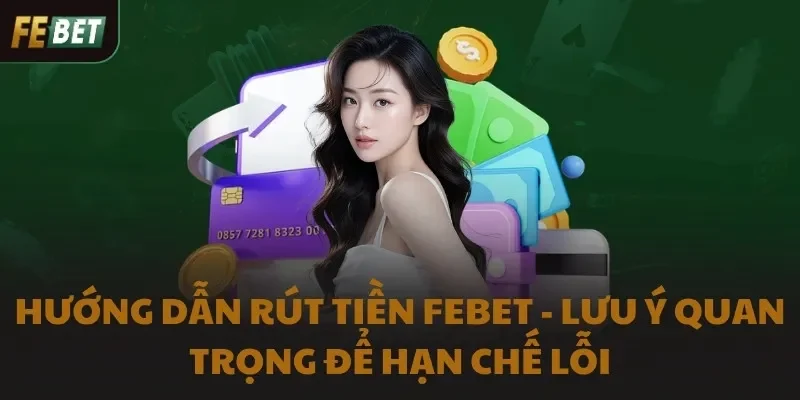 Hướng dẫn rút tiền FEBET - Lưu ý quan trọng để hạn chế lỗi